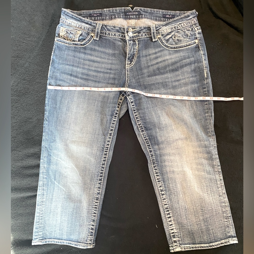 Vigoss Crop Denim Capris